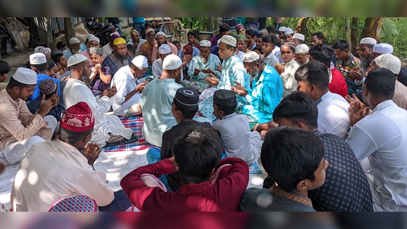 ছাগল চুরির ঘটনায় চোরের হেদায়েতের জন্য মিলাদ-দোয়ার আয়োজন